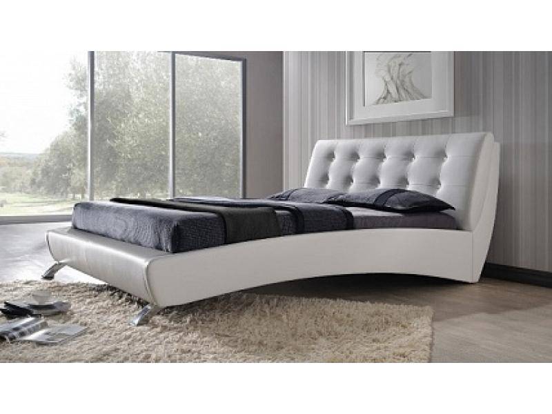 кровать sweet vilmar 160*200 pu white в Кемерово