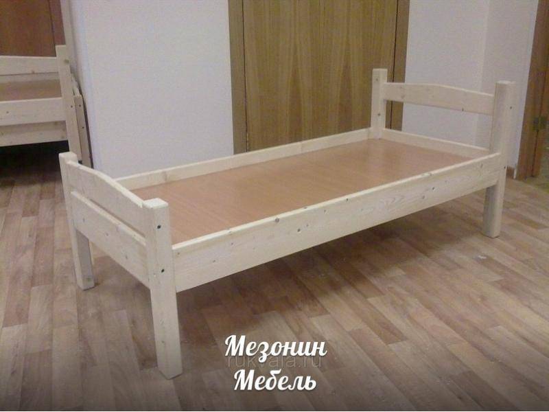 кровать детская из массива мезонин эко в Кемерово