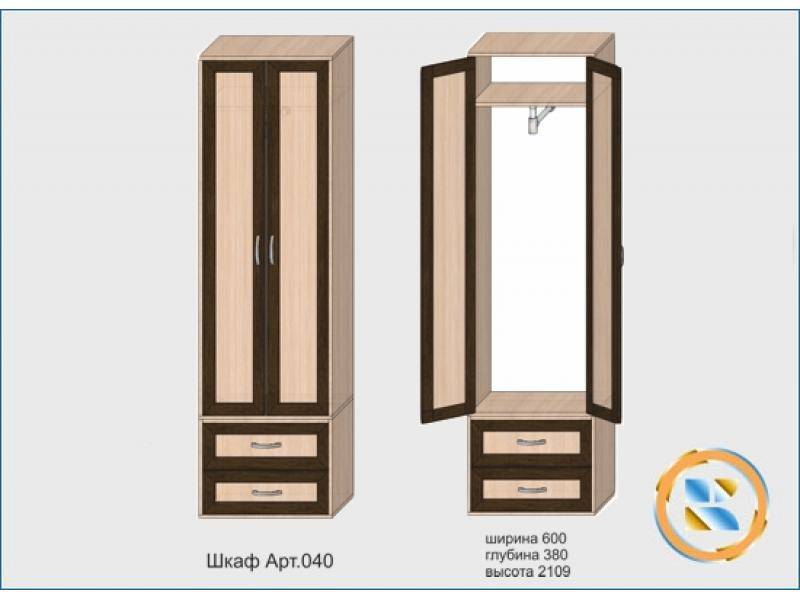шкаф арт 040 в Кемерово