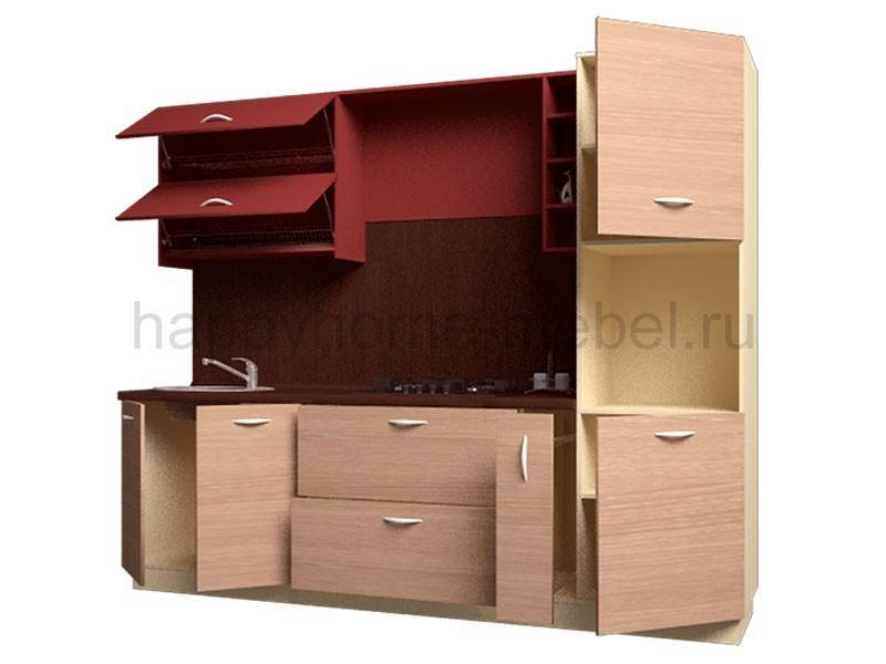 небольшая готовая кухня life wood 3 2600 в Кемерово