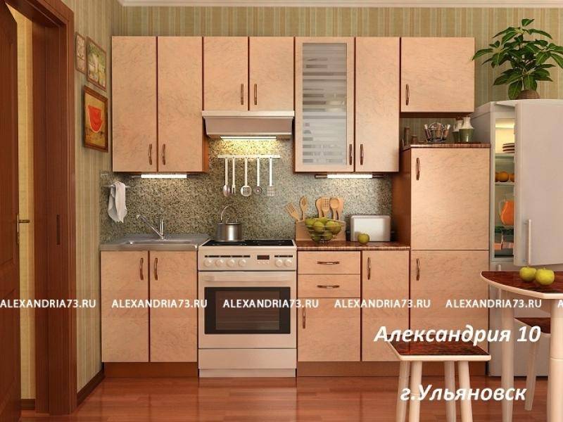 кухня прямая александрия 10 в Кемерово