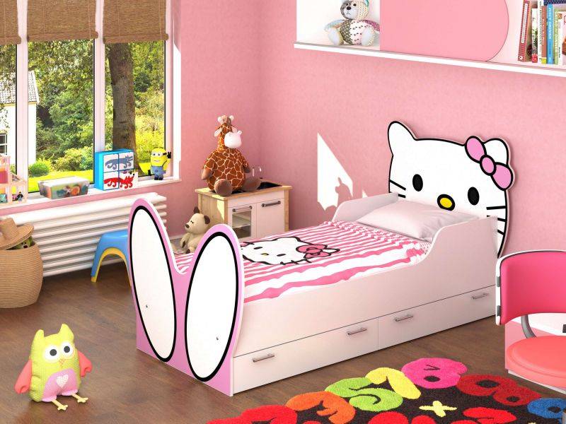 детская кровать hello kitty в Кемерово