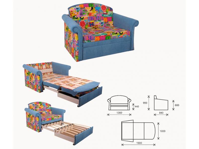 диван детский малютка в Кемерово