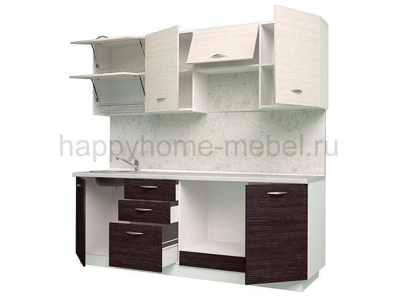 готовая прямая кухня life wood-1 2200 в Кемерово