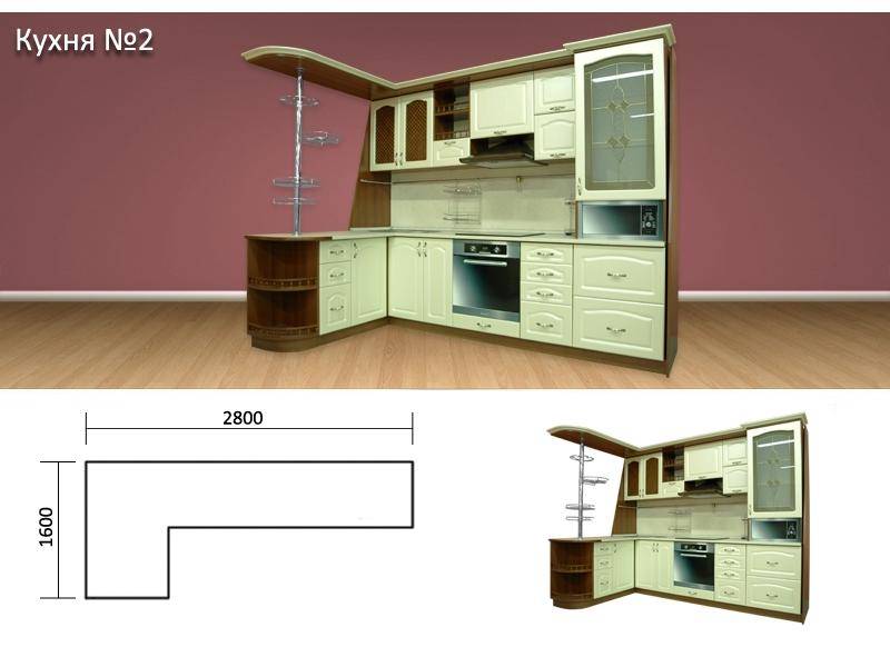 кухня № 2 в Кемерово
