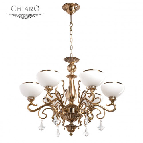 подвесная люстра chiaro аманда 481010506 в Кемерово