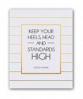 постер keep your heels а3 в Кемерово