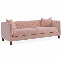 диван penelope sofa прямой розовый в Кемерово