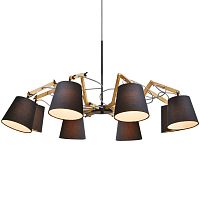 подвесная люстра arte lamp pinoccio a5700lm-8bk в Кемерово