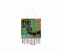 предмет декора доска желаний take what you need mint в Кемерово