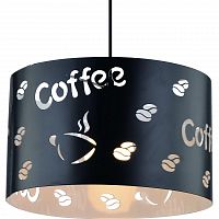 подвесной светильник arte lamp caffetteria a1233sp-1bk в Кемерово