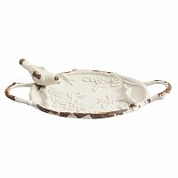 декоративное блюдо pewter dish серое в Кемерово
