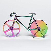 нож для пиццы из нержавеющей стали the fixie, радужный в Кемерово