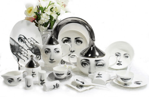 столовый сервиз пьеро форназетти silver faces в Кемерово