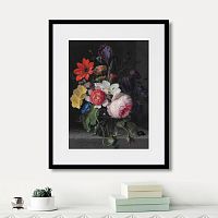 картина: a peony, an iris, a poppy anemones, 1710г. в Кемерово