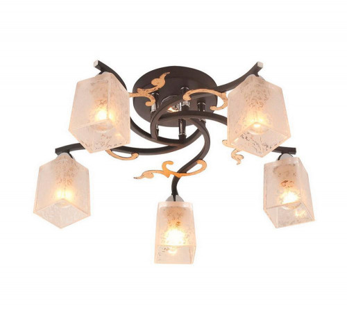 потолочная люстра idlamp edda 206/5pf-blackchrome в Кемерово
