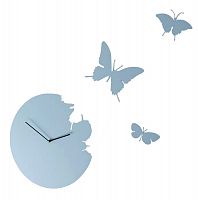 часы настенные голубые бабочки butterfly в Кемерово