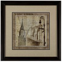 постер с паспарту в раме new york serenade в Кемерово