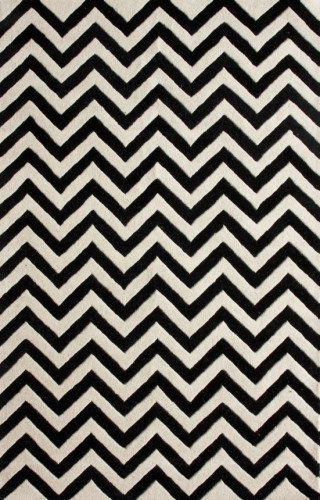 ковер zig zag чёрный 200х280 в Кемерово