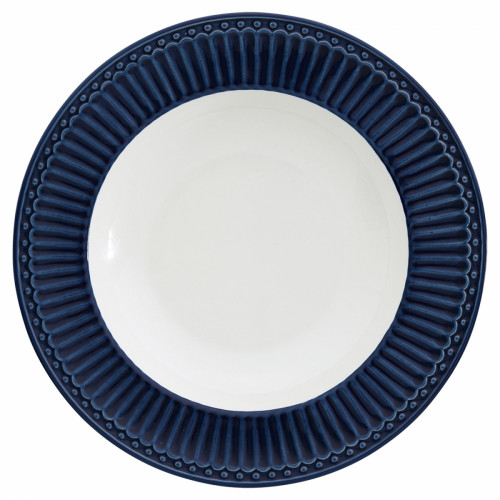 глубокая тарелка alice dark blue в Кемерово