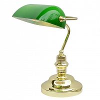 настольная лампа arte lamp banker a2491lt-1go в Кемерово