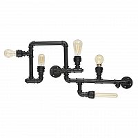 потолочная люстра ideal lux plumber pl5 nero в Кемерово