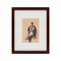 картина: seated turk, 1850 в Кемерово