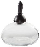 ваза стеклянная 28 см float с деревянной крышкой в Кемерово