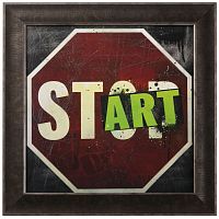 постер в раме start в Кемерово