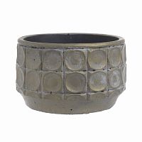 кашпо karen серебристого цвета в Кемерово