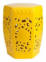 керамический столик-табурет design stool yellow в Кемерово