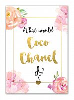 постер coco chanel а3 в Кемерово