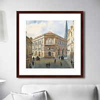 картина: view of the riga stock exchange, 1880г. в Кемерово