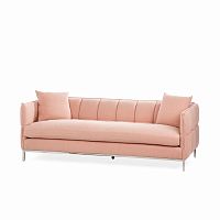 диван casper sofa прямой розовый в Кемерово