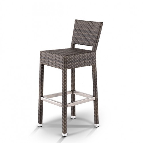стул барный стреза серо - коричневый в Кемерово