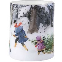 свеча большая elsa beskow рождественское дерево, 12х10 см в Кемерово