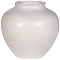 ваза деревянная объемная 18 см vanessa белая в Кемерово