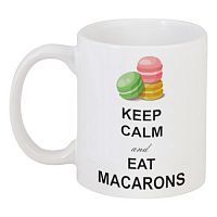 кружка с рисунком macarons в Кемерово