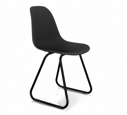 стул dsr черный s38 (eames style) в Кемерово