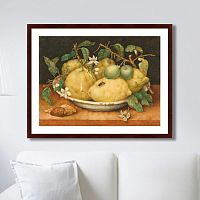 картина: still life with bowl of citrons, 1654г. в Кемерово