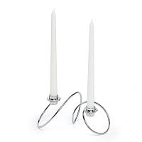 подсвечник металлический на 2 свечи dinner loop, 10 см в Кемерово