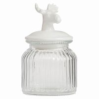 декоративная банка с крышкой deer маленькая в Кемерово