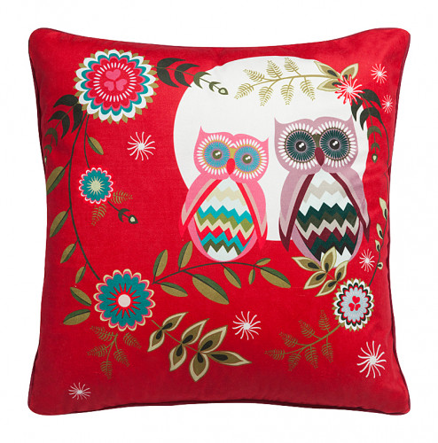 подушка с совами owl's party в Кемерово