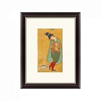 картина: пилигрим из мешхеда, литография, персия, 1598г в Кемерово