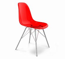 стул dsr красный s37 (eames style) в Кемерово