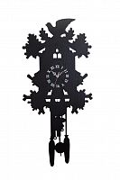 настенные часы с маятником domestic puzzle black ii в Кемерово