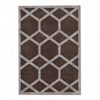 ковер ashton cocoa 150x220 коричневый в Кемерово