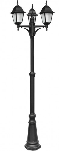 садово-парковый светильник arte lamp bremen a1017pa-3bk в Кемерово