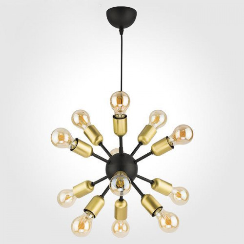 подвесная люстра tk lighting 1469 estrella black в Кемерово