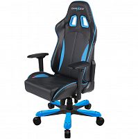 кресло геймерское dxracer king ks57 черно-синее в Кемерово